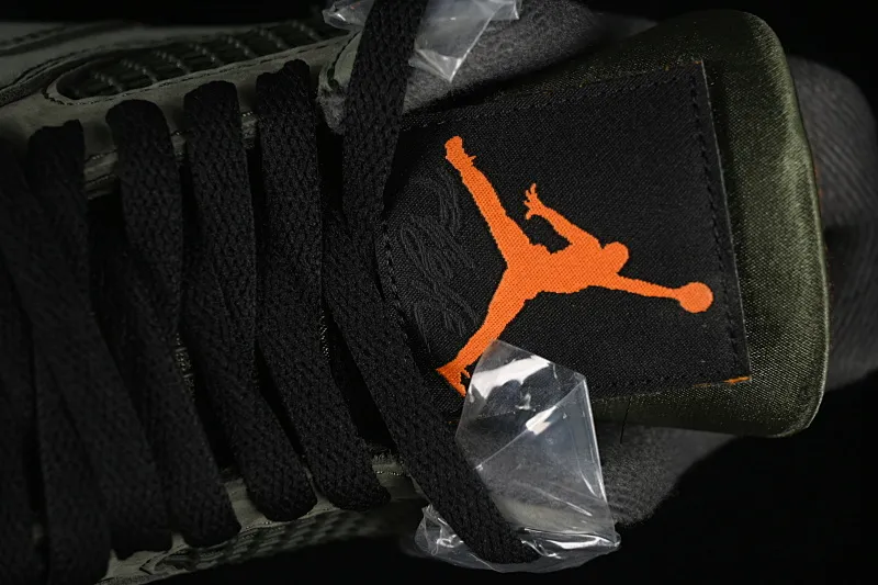 All categories Air Jordan Jordan series basketball shoes Air Jordan 4 OG version Undefeated x Air Jordan 4 OG AJ4 Joe 4 olive green suede IB1519-200